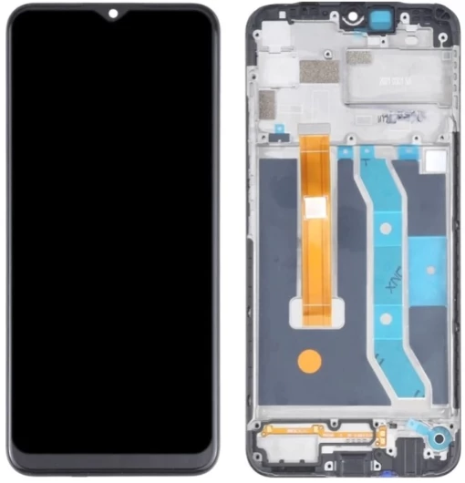 Realme C11 Rmx2185 Uyumlu Çıtalı Servis Lcd Ekran Dokunmatik ürün görseli 1