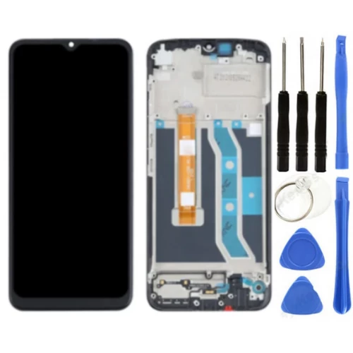 Realme C21y Uyumlu Çıtalı A Kalite Lcd Ekran Dokunmatik + Tamir Seti ürün görseli 1