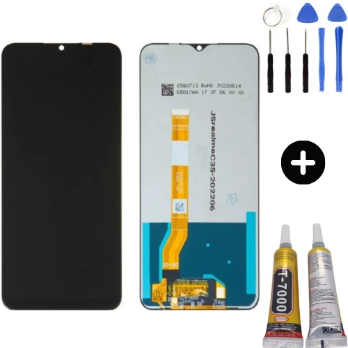 Realme C35 Uyumlu A Kalite Lcd Ekran Dokunmatik + Montaj Seti ürün görseli 1