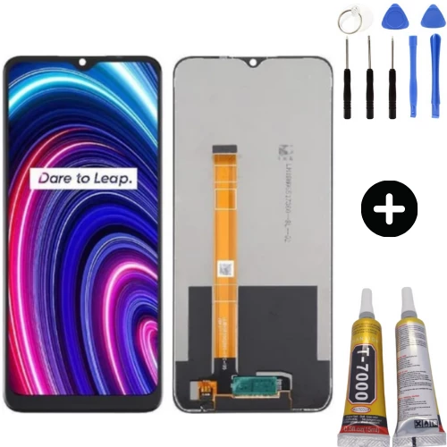 Realme C25y Uyumlu OLED Lcd Ekran Dokunmatik + Montaj Seti ürün görseli 1