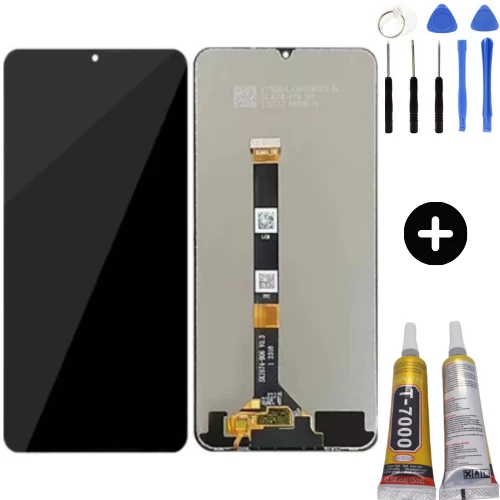 Realme C51 Uyumlu Servis Lcd Ekran Dokunmatik + Montaj Seti ürün görseli 1