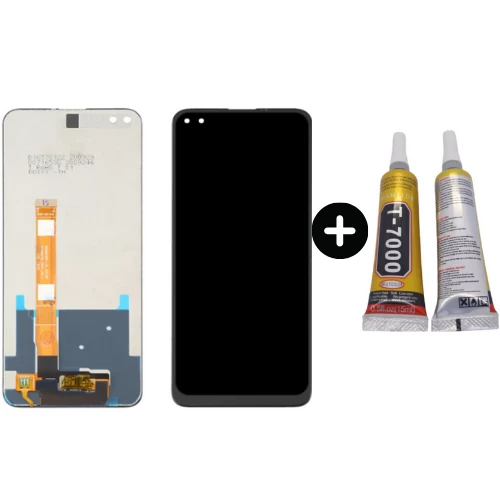 Realme C50 Uyumlu Lcd Ekran Dokunmatik + B7000 ürün görseli 1