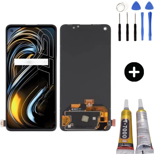 Realme GT 5G Uyumlu A Kalite Lcd Ekran Dokunmatik + Montaj Seti ürün görseli 1