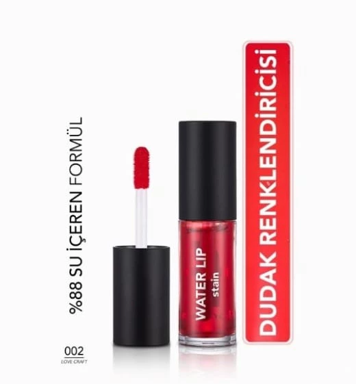 Flormar Water Lip Stain 002 Love Craft - Resim 2