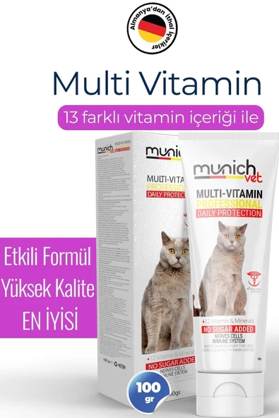Multi Vitamin Kedi Macunu 100 Gr. Multi Paste ürün görseli 1