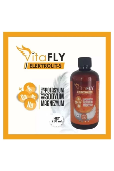Vitafly Elektrolit-s 250 Ml (kafes Kuşları Için) ürün görseli 1