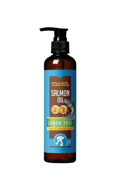 Somon Yağı 200ml Kedi Için Omega 3 Ve 6 Içerikli Somon Yağı ürün görseli 1