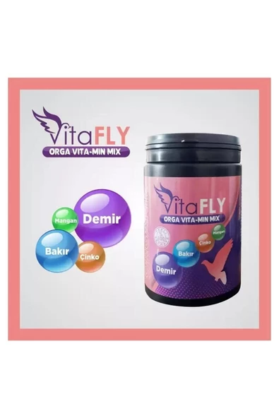 Vitafly Orga Vita-min Mix 1500 Gr (kafes Kuşları Ve Güvercinler Için) ürün görseli 1