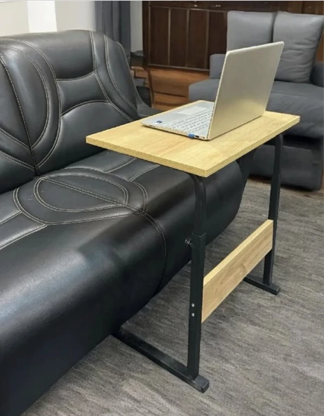 Yükseklik Ayarlı Laptop Sehpası Ve Çalışma Masası -Ceviz 60x40 ürün görseli 1