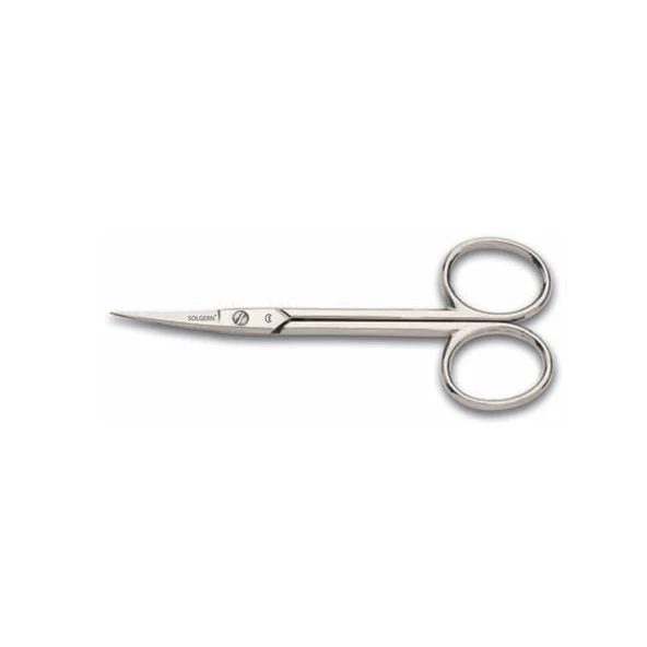 Rıza M-163 Nakış Makası No: 4 inç / 10,16 cm - Nikel Kaplama ürün görseli 1