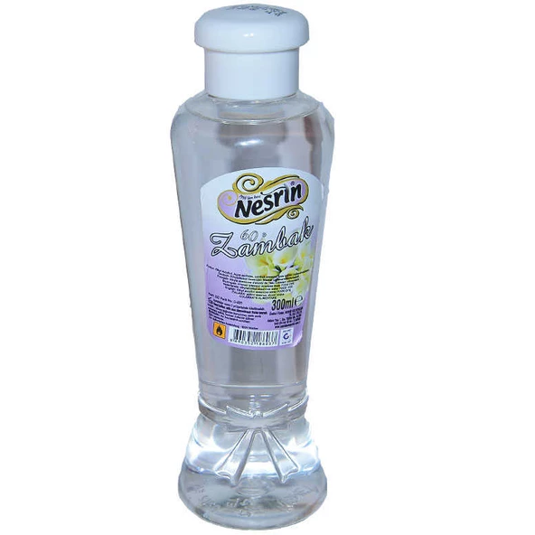 Zambak Kolonyası 60 Derece Pet Şişe Beyaz 300 ML ürün görseli 1