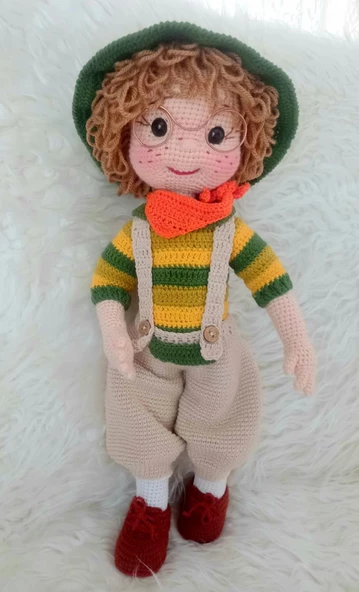 Poyraz Bebek Amigurumi Organik Oyuncak ürün görseli 1