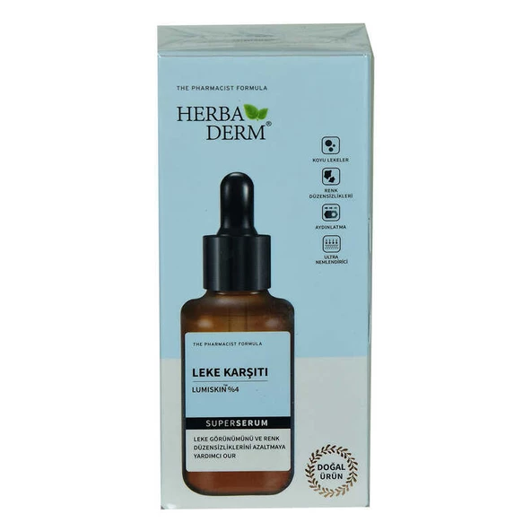 Superserum Leke Karşıtı Renk Düzensizliklerine Doğal Yüz Serumu 30 ML ürün görseli 1