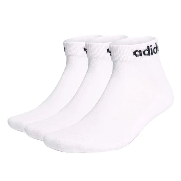 Adidas HT3457 C Lin Ankle 3P Unisex Spor Çorap ürün görseli 1