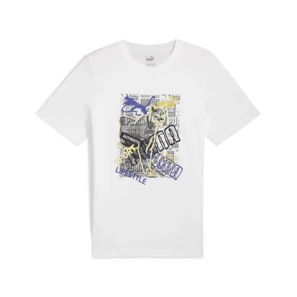 Puma 68321302 Graphics Photoprint Tee Erkek Spor Tişört ürün görseli 1