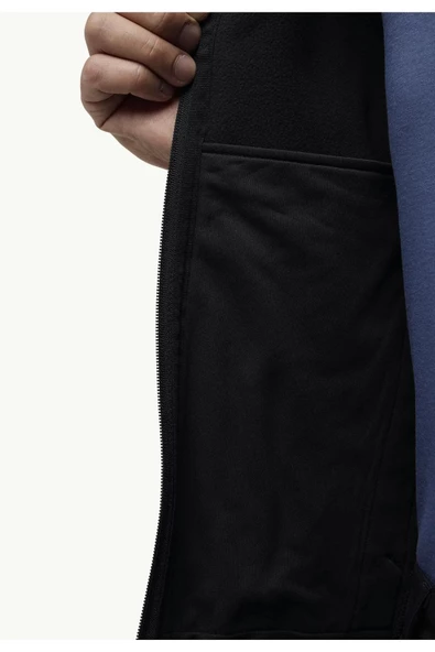 Jack Wolfskin A62521-6000 Whirlwind Men Erkek Softshell Ceket - Resim 6