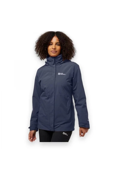 Jack Wolfskin A60333-1388 Rotwand 3IN1 W Kadın Oudoor Mont ürün görseli 1