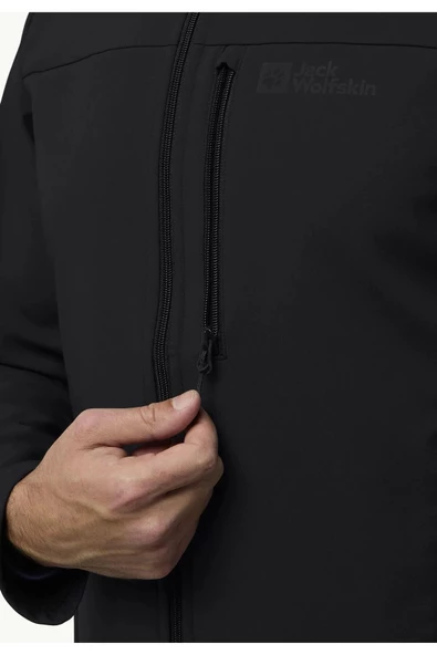 Jack Wolfskin A62521-6000 Whirlwind Men Erkek Softshell Ceket - Resim 4