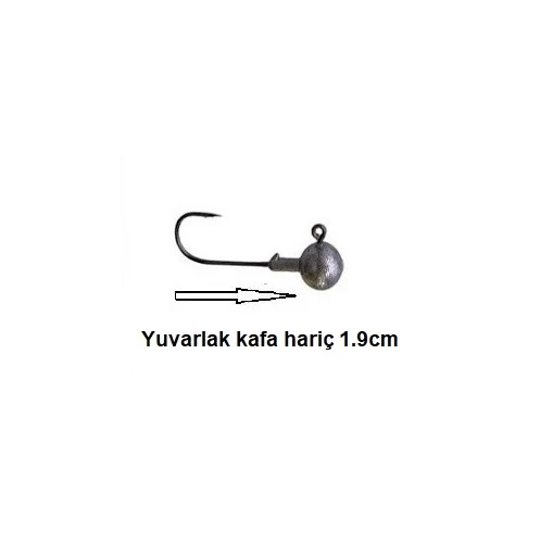 Captain 6435 Jig Head Zoka 2gr (5 adet) ürün görseli 1