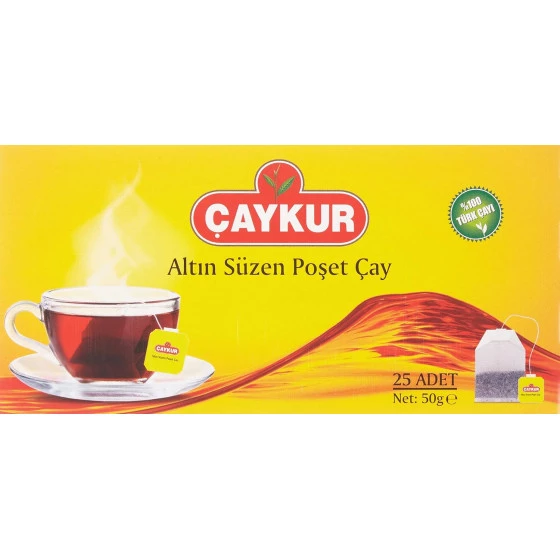 Çaykur Altın Süzen Poşet Çay 50 G X 25 Adet ürün görseli 1