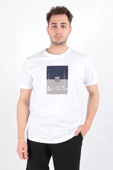 CAZADOR ERKEK 4076 O.BIS T-SHIRT 24YCEEO04076 ürün görseli 1