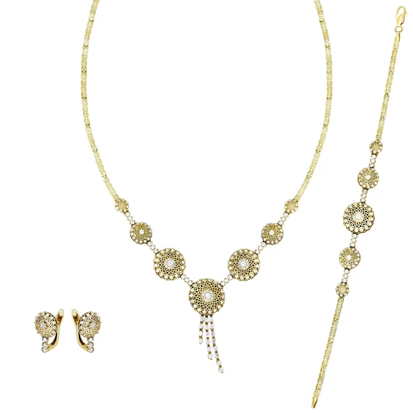 Altın Üçlü Set T072233-T072235-T072236 ürün görseli 1