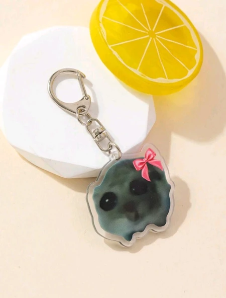 Fiyonklu Hamster Anahtarlık ürün görseli 1