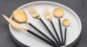 ARYILDIZ VERSAY BLACK-GOLD CKB SET 36 PARÇA ürün görseli 1