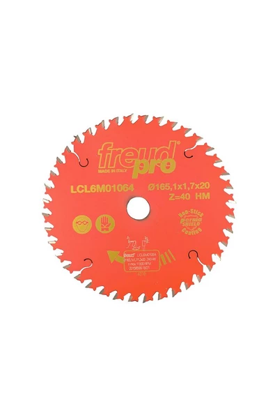 AHŞAP TESTERE BIÇAĞI LC16M 165*20*1.7MM*40T LCL6M01064 ürün görseli 1