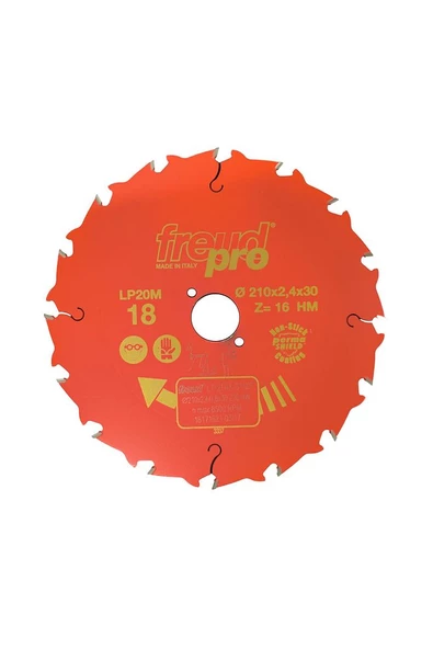 Ahşap Daire Testere D=210-2.4-30-Z16 LP20M018P ürün görseli 1
