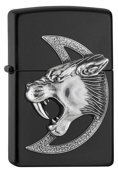 Zippo Saber Tooth Tiger Dizayn Çakmak ürün görseli 1