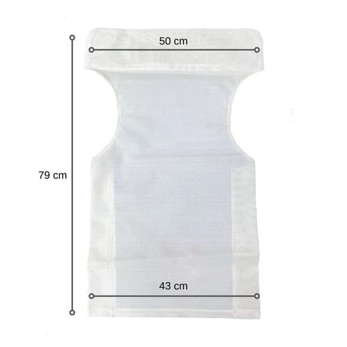 Yönetmen Ve Rejisör Sandalye İçin Pvc Kumaş Seti - Krem Renk ürün görseli 1