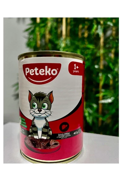 Peteko tavuk ciğerli yaş mama 400 gr +1 years ürün görseli 1