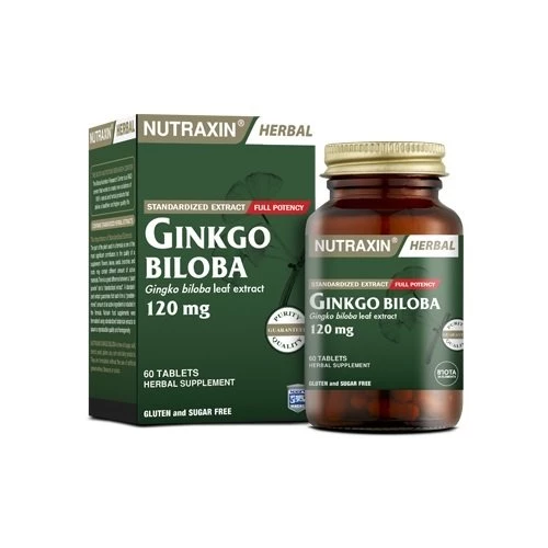Nutraxin Ginkgo Biloba 60 Kapsül ürün görseli 1