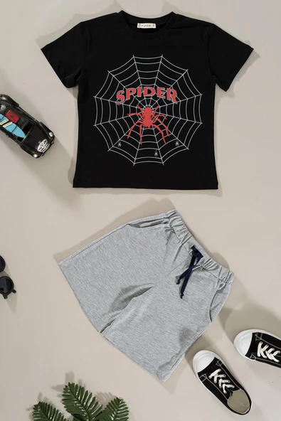 Spider Baskılı Alt Üst Takım ürün görseli 1