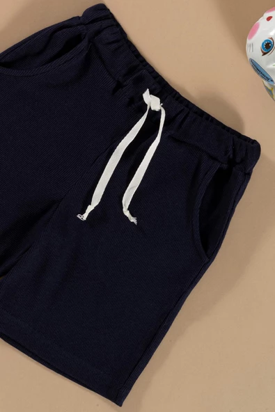 Batik Baskılı Su Yeşili Tshirt Şort Takım - Resim 3