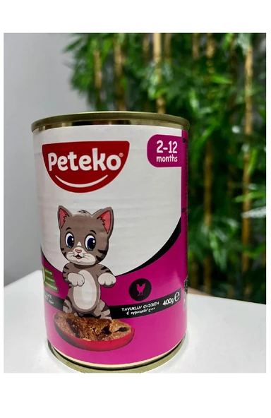 Peteko tavuklu yaş mama 400 gr 2-12 months ürün görseli 1