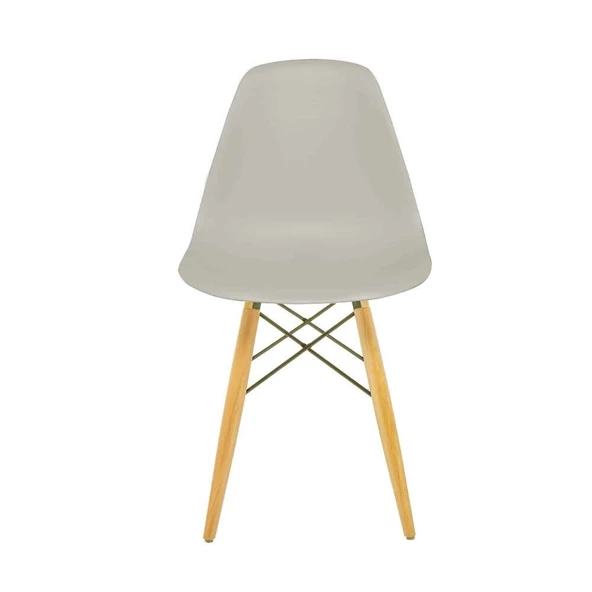 Seduna Eames Sandalye | Natural Ahşap Ayaklı - Resim 7