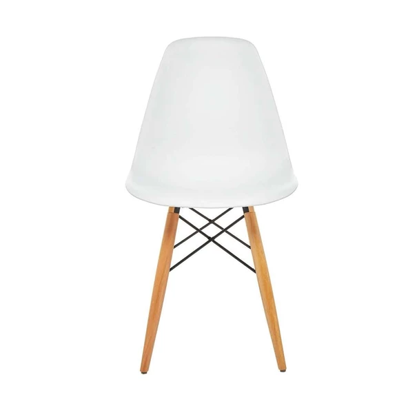 Seduna Eames Sandalye | Natural Ahşap Ayaklı - Resim 2
