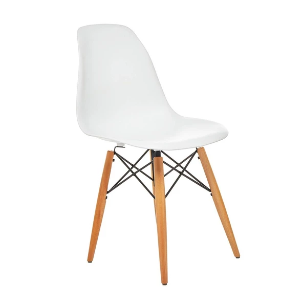 Seduna Eames Sandalye | Natural Ahşap Ayaklı ürün görseli 1