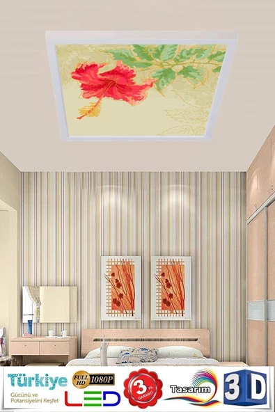 Gökyüzü Panel Yeni Led Aydınlatma Avize 54w Led Aydınlatma 60cmx60cm Modern Tasarım ürün görseli 1
