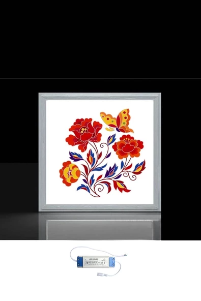 Gökyüzü Panel Kramz Led Avize 60cmx60cm -54w Kaliteli Aydınlatma Serisi-hd Led Panel ürün görseli 1