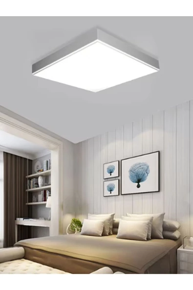 Gökyüzü Panel 60x60 Led Panel, Sıva üstü, 60 watt, led armatür, kendinden kasalı, 6400 K, Beyaz Işık, Tavana Model ürün görseli 1