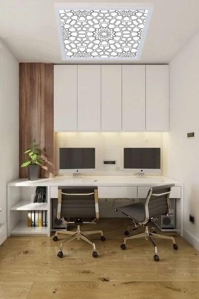 Gökyüzü Panel Home Desing 54w Led Avize 60cm X 60cm ürün görseli 1