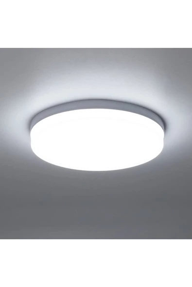 Gökyüzü Panel Banyo Yuvarlak Avize 25watt-30cm X 30cm Lüks Led Aydınlatma, Lüks Yuvarlak Banyo Avize ürün görseli 1