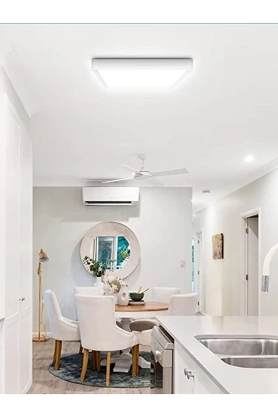 Gökyüzü Panel Sıva Üstü Led Aydınlatma, 60x60 Led Panel 54 Watt, 25m2-30m2 Alan Aydınlatır, Beyaz Homojen Işık, ürün görseli 1