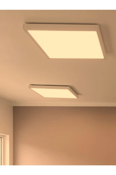 Gökyüzü Panel Sıva Üstü 60cm x60cm Led Panel, Aydınlatma Avize, 60x60 Led Avize, 54 Watt, Homojen Gün Işığı 4000K ürün görseli 1