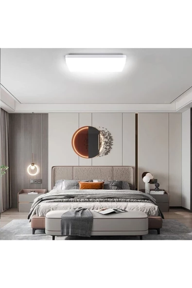 Gökyüzü Panel Lüks Yatak Odası Avize 25watt-30cm X 30cm Lüks Led Aydınlatma, Yatak Odası Avize, Avize Modelleri ürün görseli 1