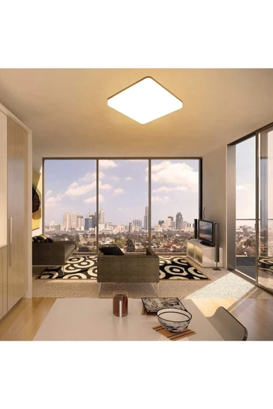 Gökyüzü Panel Lüks Oturma Odası Avize 25watt-30cm X 30cm Lüks Led Aydınlatma, Avize Modelleri, Salon Avize (yeni) ürün görseli 1