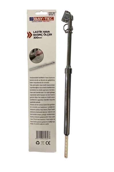 Bay-tec Mk1287-2 Lastik Basınç Ölçer 300 Mm ürün görseli 1